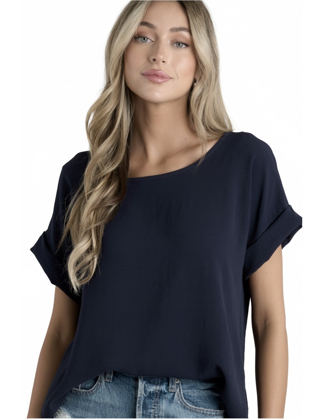 Women’s Relaxed Flowy Top • NWT • 27" p2p, 30" length